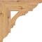 Ekena Millwork Olympic Traditional Smooth Bracket, Western Red Cedar, 3 1/2"W x 14"D x 14"H BKT04X14X14OLY01SWR - alternate 2